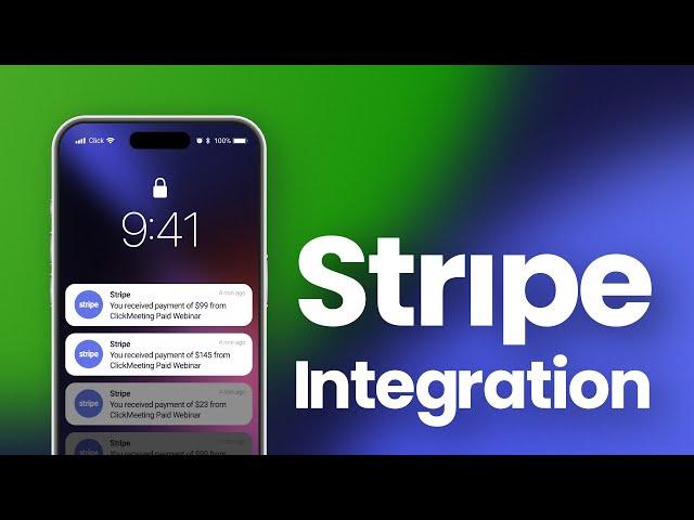 Creating Stripe account and integration with ClickMeeting.