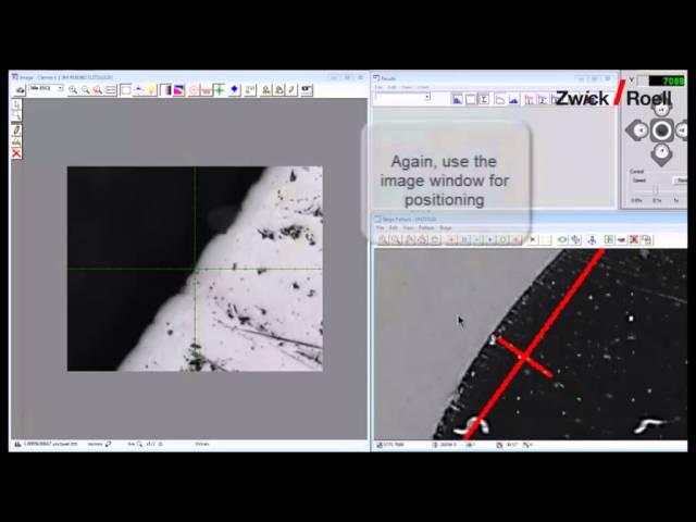 Case depth using automatic measurement