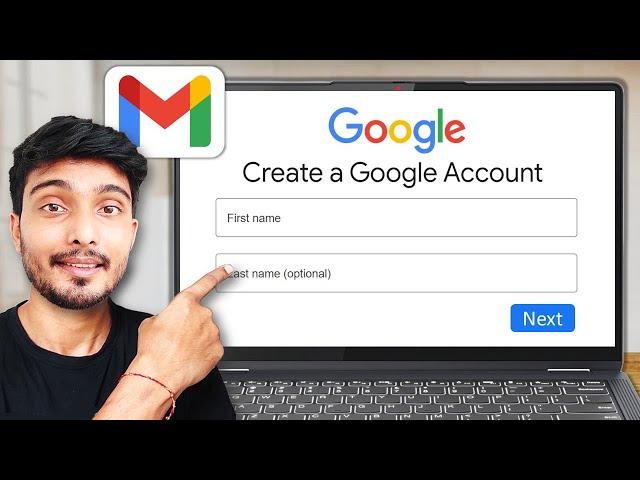 Laptop me email id kaise banaye | laptop me gmail account banaye | laptop me google account banaye