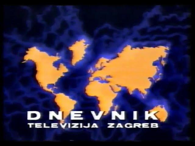 TV Zagreb • Dnevnik špica • 1986