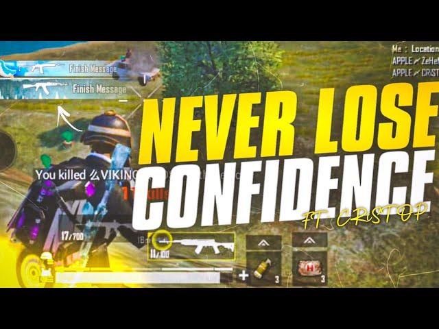 NEVER LOSE CONFIDENCE  | Pubg Lite Competitive Montage | FT - CRiST OP