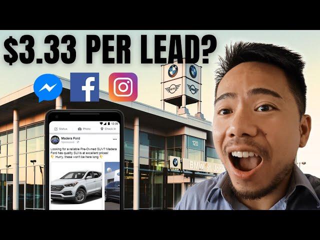 How To Generate QUALITY LEADS for Car Dealerships on Facebook in 2022