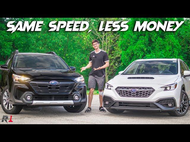 The 2023 Subaru Outback XT is Quicker than the WRX GT!? / The Problem with the WRX CVT