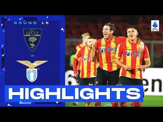 Lecce-Lazio 2-1 | Lecce shock Lazio in stunning comeback: Goals & Highlights | Serie A 2022/23