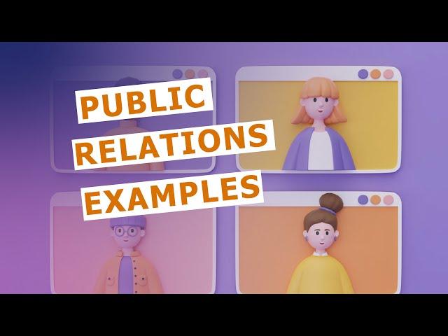 Public Relations Examples 2024