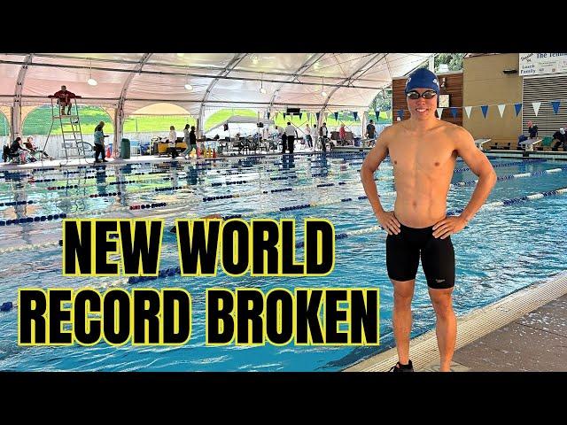 World Record Falls at Swim Meet! (US Masters Swimming)