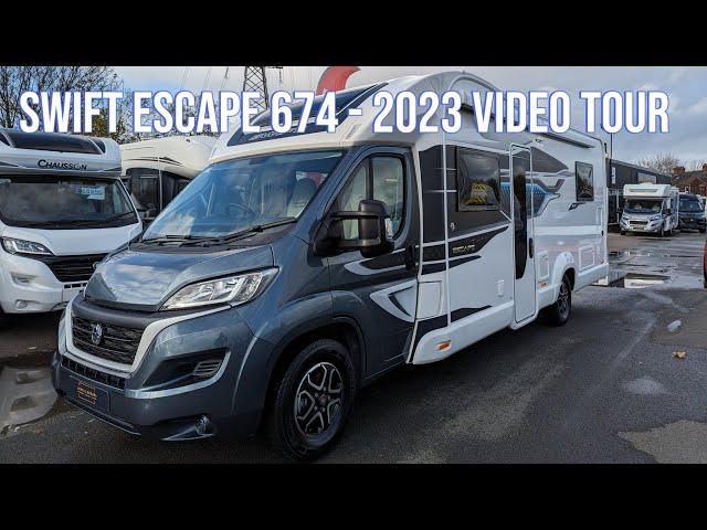 Brand New Swift Escape 674 Motorhome | Video Tour UK | 2023 Model