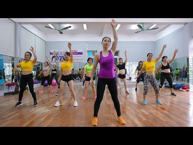 45 Mins Aerobic Reduction of Belly Fat Quickly | Aerobic Dance Workout Full Video | EMMA Fitness