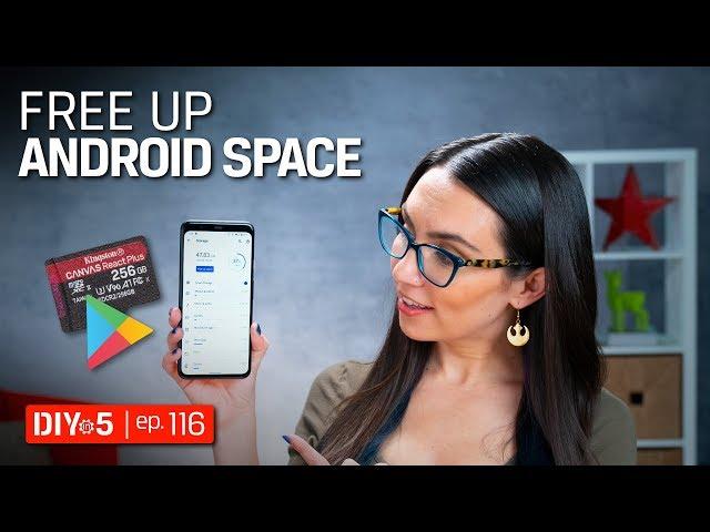 Android Tips  Free up storage on your Android phone - DIY in 5 Ep 116