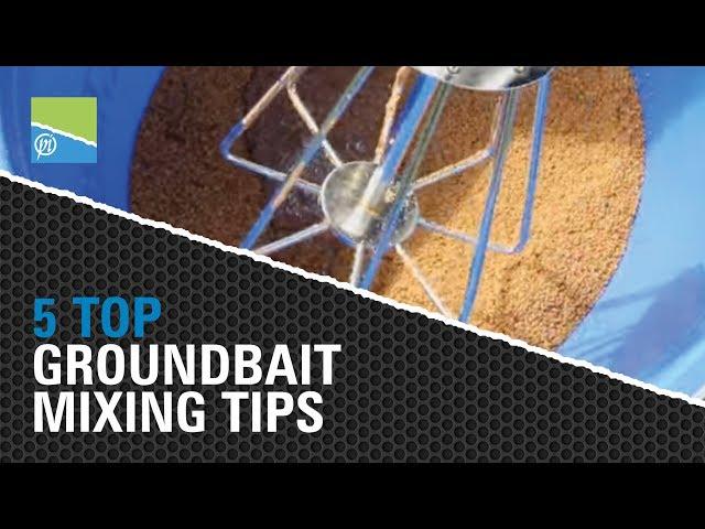 5 things you might not know about mixing perfect ground bait