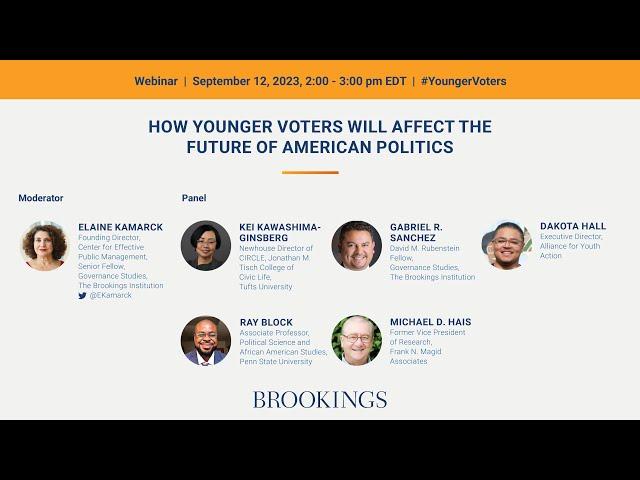 How younger voters will affect the future of American politics