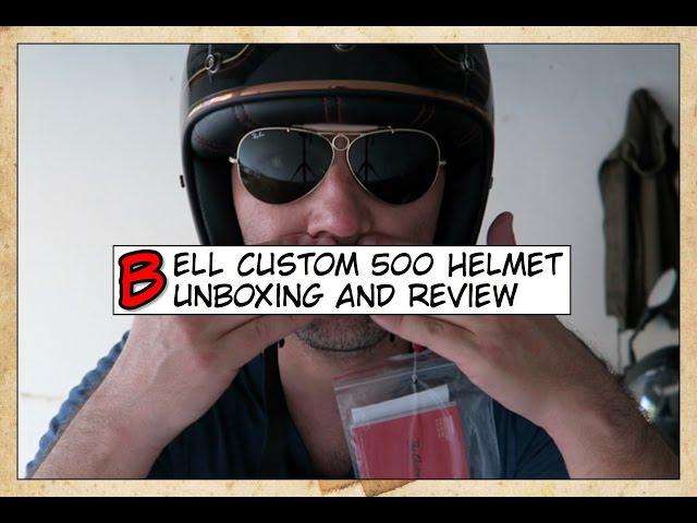 BELL Custom 500 - Roland Sands Design Check it Helmet Unboxing