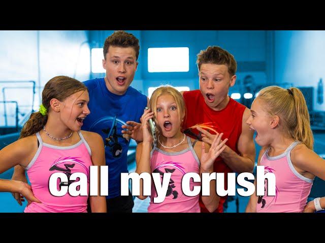 GIRLS vs BOYS GYMNASTICS COMPETITION! Loser Calls Their Crush!