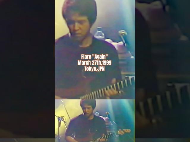 #guitar #solo on #ballad "Again" by Noboru｜Flare #1999 #0327 #live #jpop #citypop #shorts