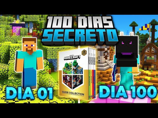 SOBREVIVI 100 DIAS REVELANDO SEGREDOS DO MINECRAFT - O FILME