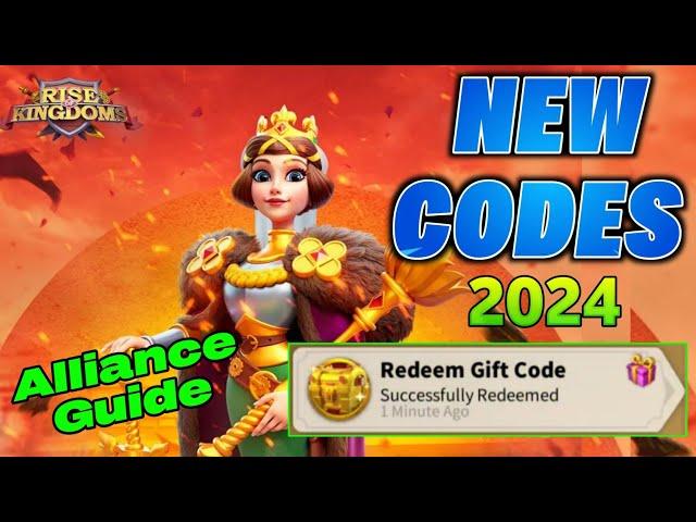 New Rise Of Kingdoms Code 2024  Rise Of Kingdoms Alliance Guide | Code Rise Of Kingdoms