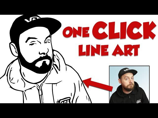 How to Get Amazing Vector Line Art - With Just One Click!