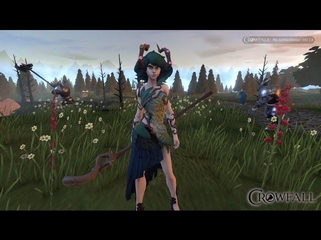 Crowfall - The Druid in action