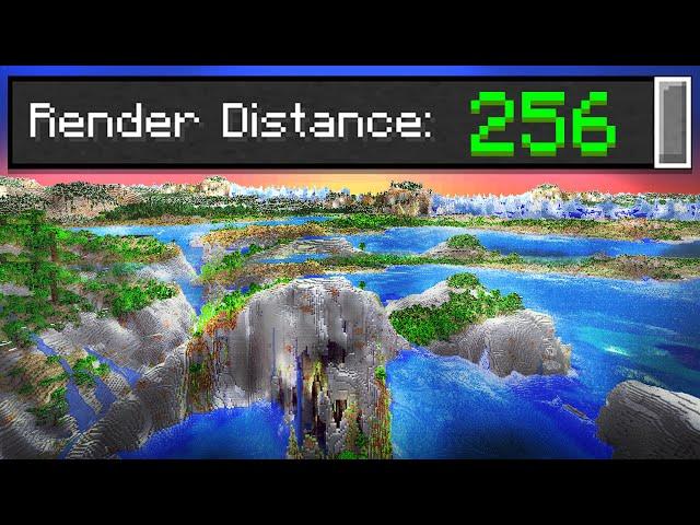 How I Got 500 FPS At 256 Render Distance..