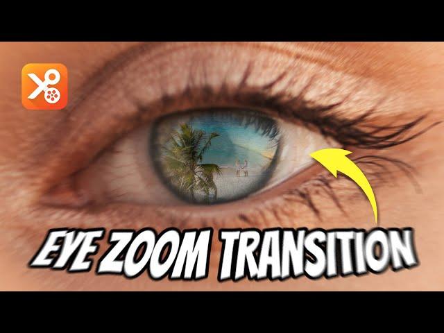 How to Make Eye Zoom Transition in YouCut?️ | Video Editing Tutorial |