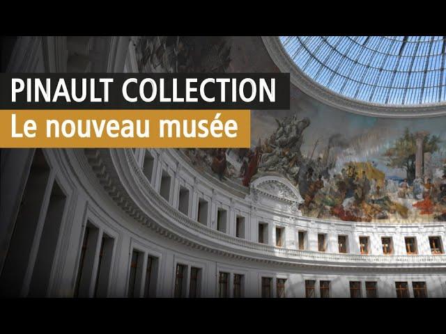 Nouveau musée Pinault à la Bourse de Commerce, visite privée exclusive pour l'ouverture -Vidéo Paris