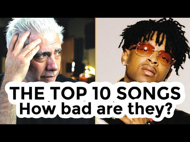 The Latest Top Ten Songs ... Yikes!