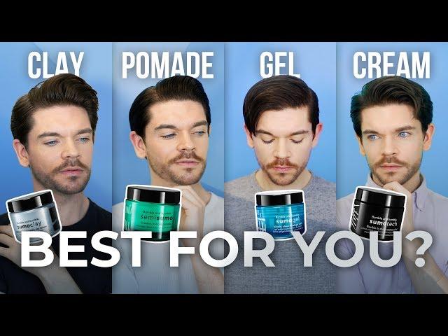 Clay, Pomade, Gel or Cream? | Men's Hair Product Guide