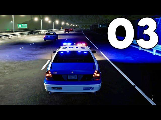 Police Simulator: Highway Patrol - Part 3 - The Night Shift