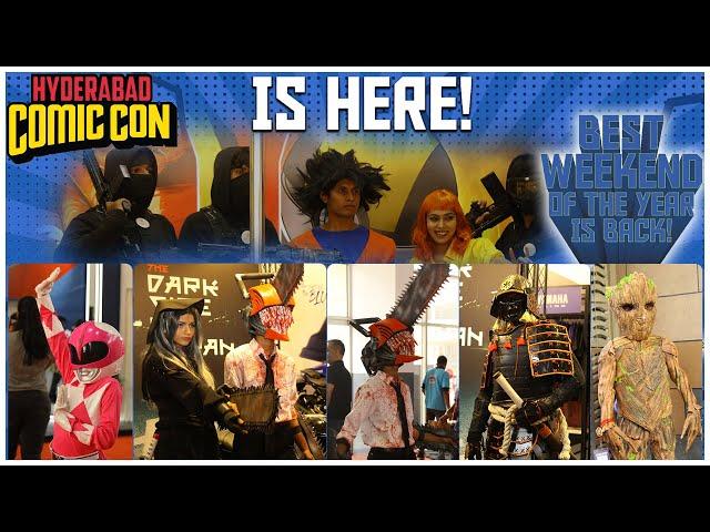 Hyderabad Comic Con 2024 At Hitex Exhibition Centre | Highlights