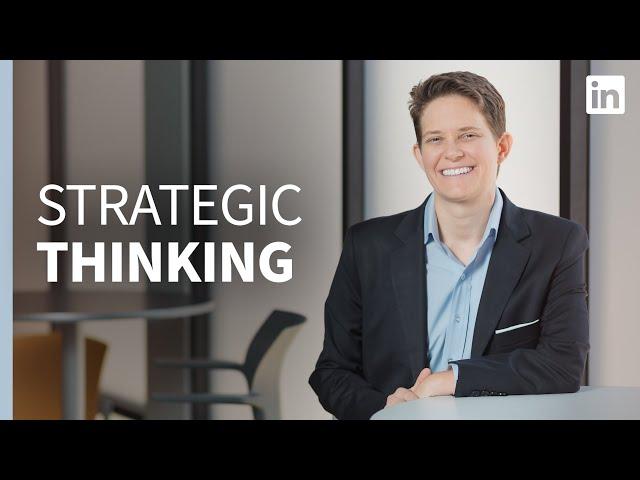 Leadership Tutorial - Learning to think STRATEGICALLY