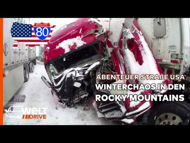 USA: EXTREMWINTER IN DEN ROCKY MOUNTAINS -Der kleinste Fehler kann tödlich enden |Abenteuer Straße 3