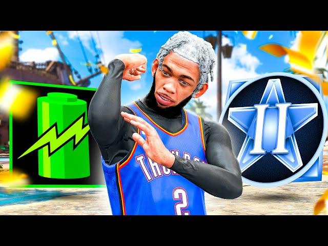 I HIT STARTER 2 IN NBA 2K25! UNLOCKING *OVERPOWERED* ADRENALINE RECHARGER WITH THE BEST GUARD BUILD