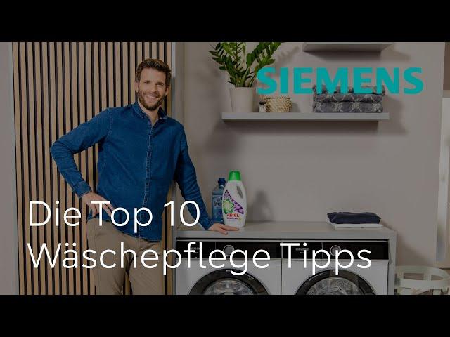 Waschen und Trocknen: Top 10 smarte Funktionen, die du kennen musst | Waschmaschine & Wäschetrockner