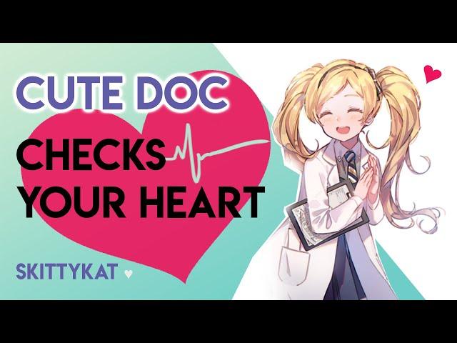 ASMR || Heart sounds & Checkup from your Sweet Distractible Doctor 🩺