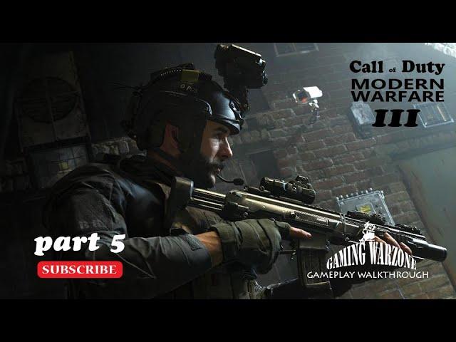 Call of Duty: Modern Warfare III Walkthrough Gameplay part 5 (Back on the Grid)