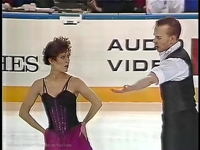 Susanna Rahkamo and Petri Kokko 1990 Worlds (Halifax) Free Dance