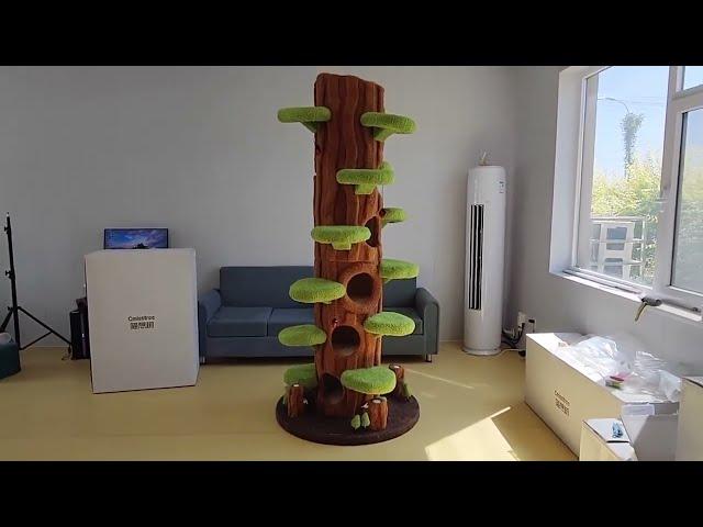 Luxury Simulation Cat Tree Assembly Tutorial