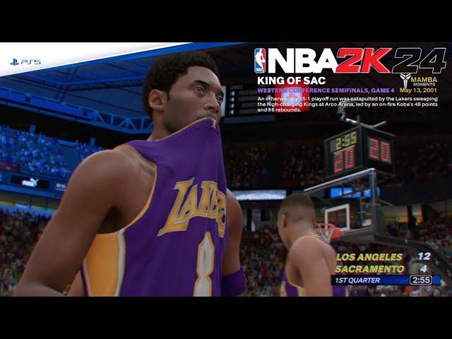 NBA 2K24 Mamba Moments | Episode 1| King of SAC...