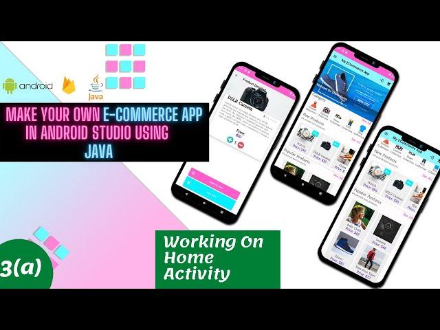 Image Slider With Indicator | How To Make ECommerce App in android studio | android studio | java