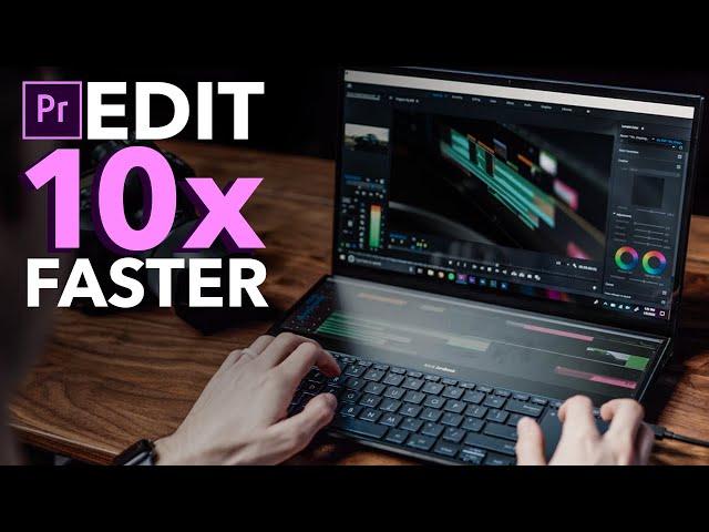 10 Tips to Edit 10x Faster in Premiere Pro