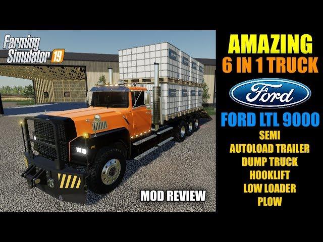 Amazing Ford LTL 9000 (6 in 1) Truck (Updated) Mod Review