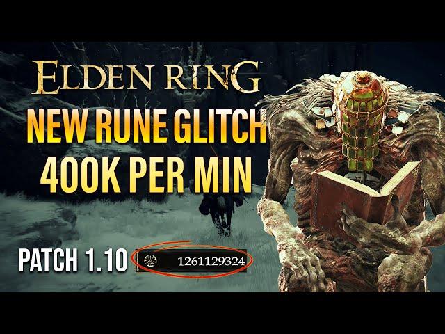 Elden Ring Rune Farm | New Rune Farm After Patch 1.10! 400K Per Min!