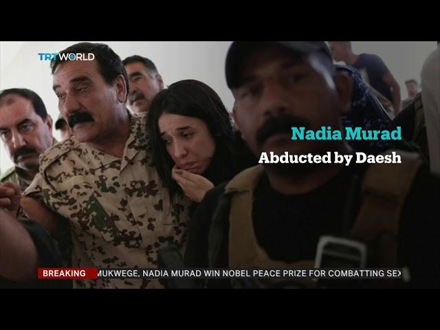 Yazidi human rights activist Nadia Murad wins joint 2018 Nobel Prize