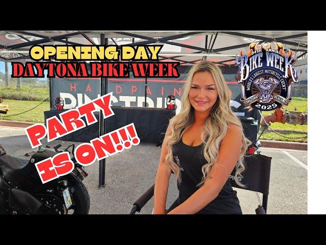 OPENING DAY DAYTONA BIKE WEEK 2025