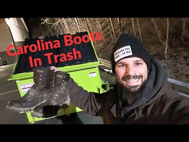 Carolina Boots In GoodWills Dumpster