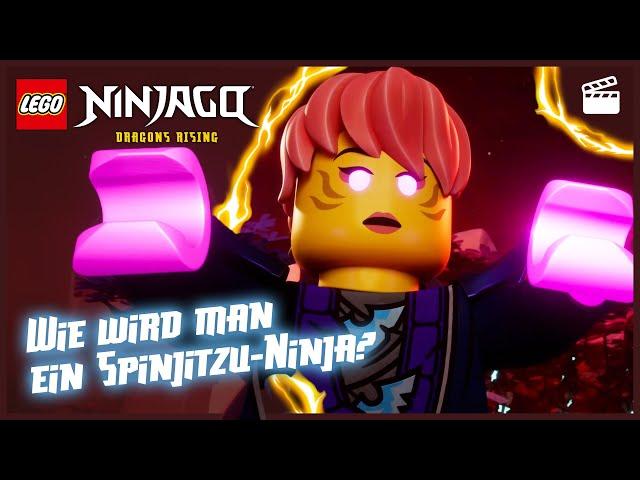 Wie wird man ein Spinjitzu-Ninja?  | Schau dir LEGO NINJAGO JETZT an! 