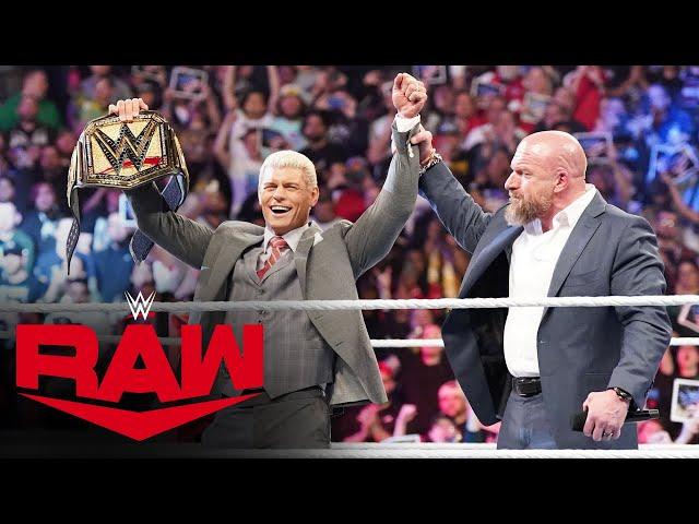 Cody Rhodes kicks off Raw as Undisputed WWE Universal Champion: Raw highlights, April 8, 2024