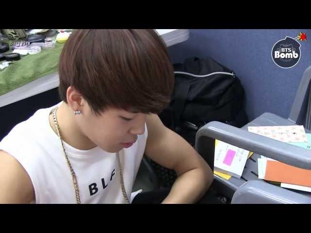 [BANGTAN BOMB] Today's Letter deliverer Jimin! - BTS (방탄소년단)