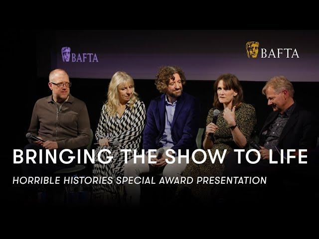 Horrible Histories creators on bringing the show to life + a Monarchs Song sing-along! | BAFTA