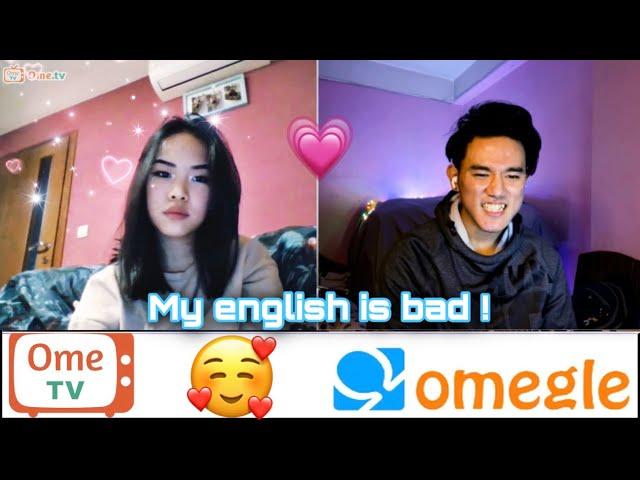 Asian guy meets asian girlfriend but.. OMEGLE fun 